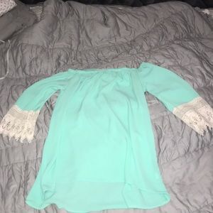 off the shoulder top